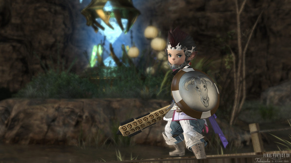 FF14 ナイト ララフェル