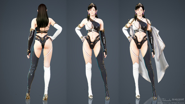 黒い砂漠 チェックメイト：クイーン衣装 レンジャー