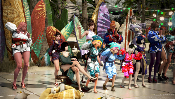 黒い砂漠すたぱれ！ぽんぽこ盆踊り撮影会04