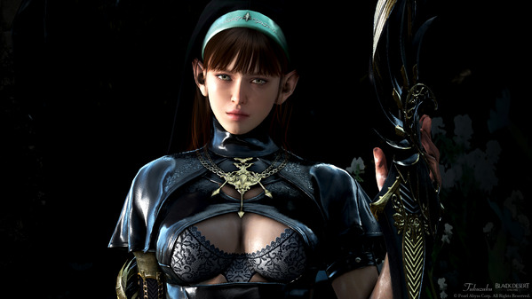 黒い砂漠 ベアテ衣装 ダークナイト