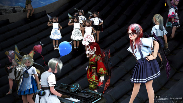 黒い砂漠 行雲流水盆踊り演奏会15