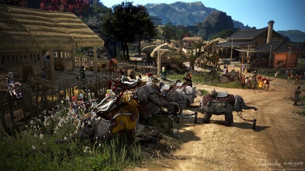 黒い砂漠 荷車象ツアー04