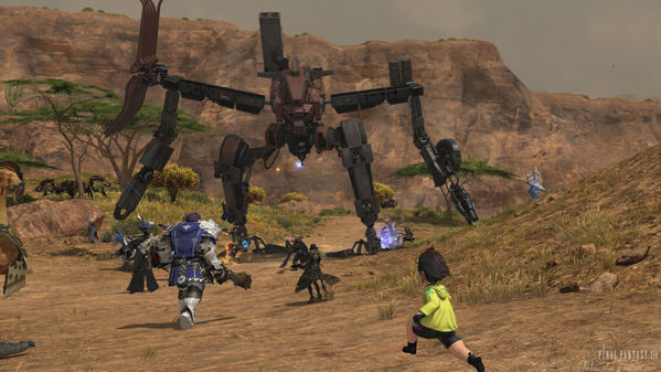 FF14 × FF15コラボイベント 重魔導アーマー