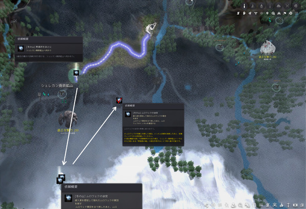 黒い砂漠 依頼 ムロウェクの迷宮01