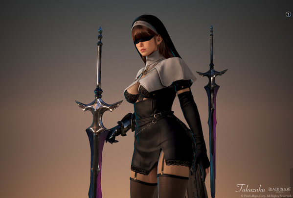 黒い砂漠 ダークナイト [DK]ベアテ衣装