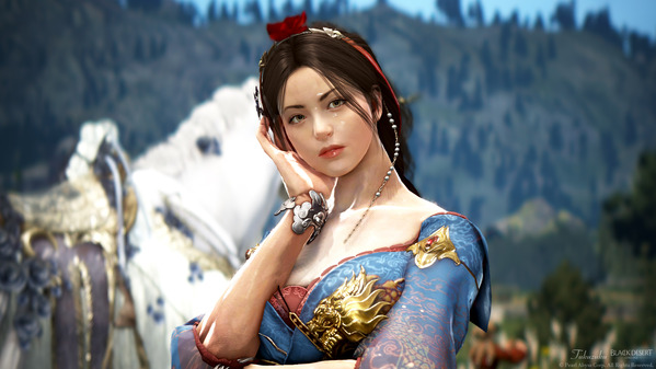 黒い砂漠 ウサ 紅焔衣装