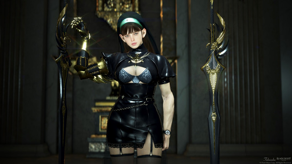 黒い砂漠 ベアテ衣装 ダークナイト