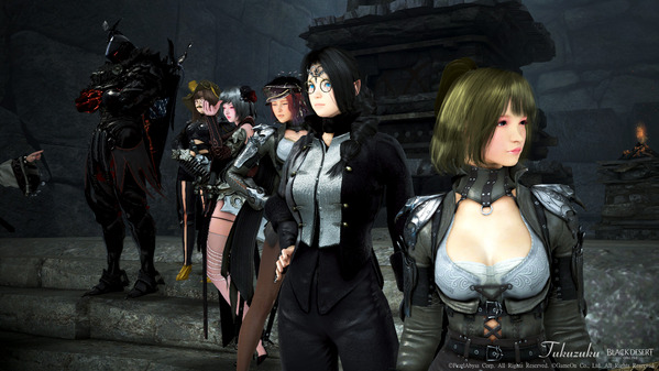黒い砂漠 黒コーデ撮影会20200322_10