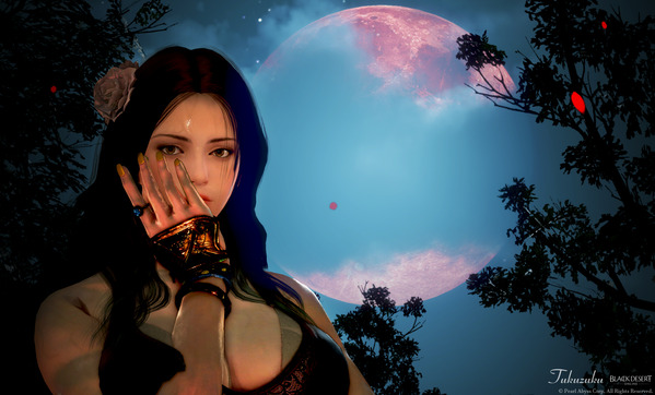 黒い砂漠 ウィッチ ハロウィン 赤い月