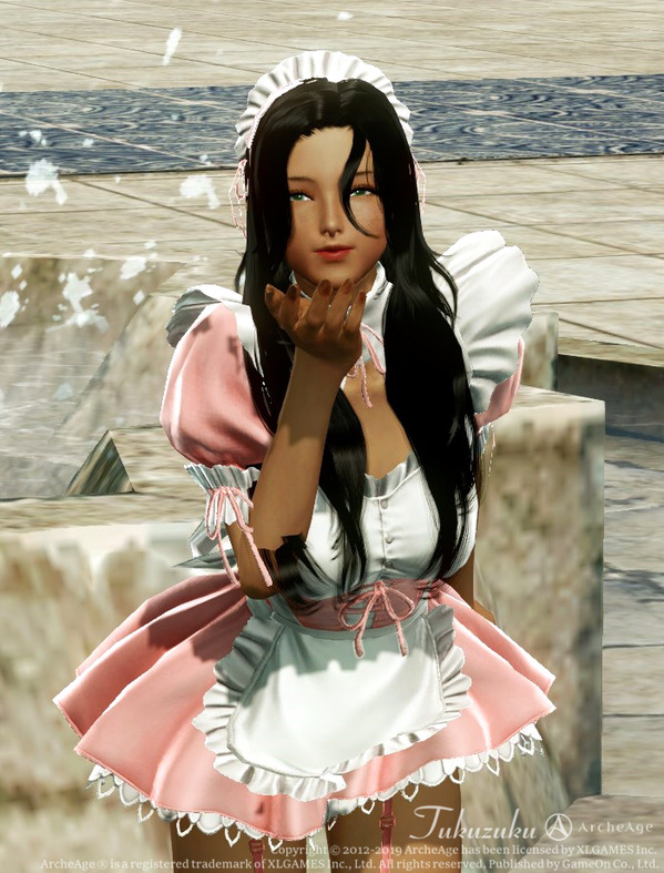 ArcheAge アバター とあるカフェの使用人服