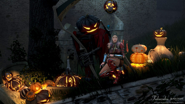 黒い砂漠 ハイデル ハロウィン装飾