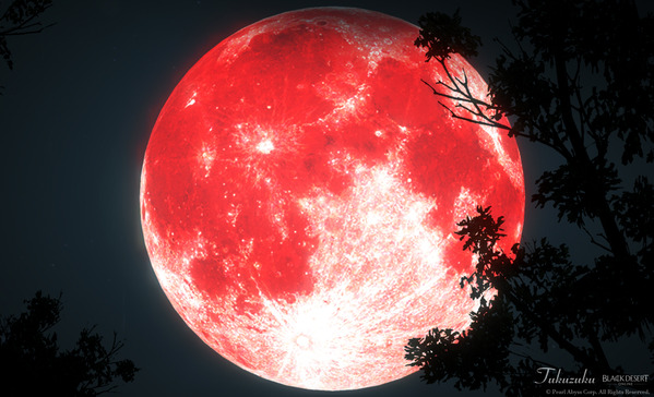 黒い砂漠 ハロウィン 赤い月