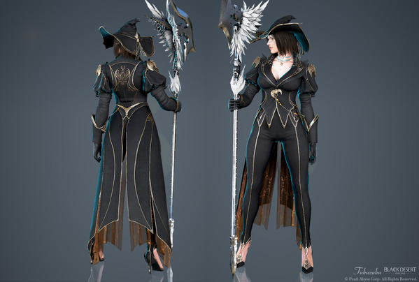 黒い砂漠 ガーディアン [GD]運命の魔女衣装