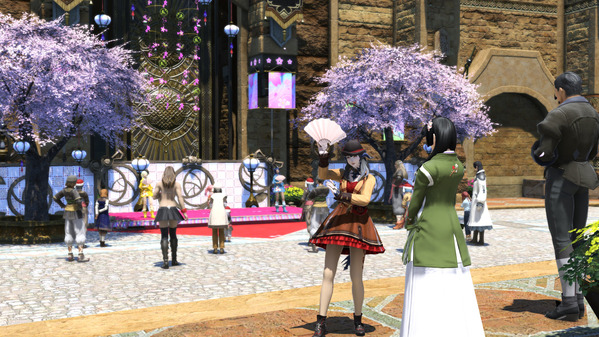 FF14 プリンセスデーと扇の舞踊