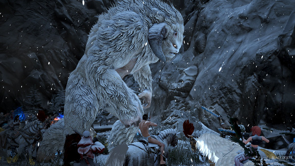 黒い砂漠 覇王ピーク討伐 ドタバタ雪花雪原