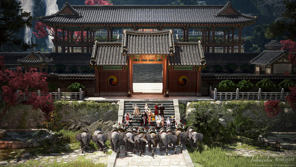 黒い砂漠 荷車象ツアー31