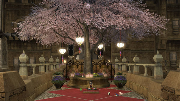 FF14 ウルダハ 桜 装飾