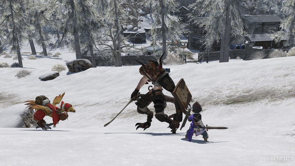 FF14 ナイト ララフェル