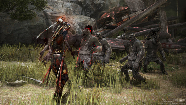 黒い砂漠 ルツム族駐屯地 エルビアの領域 忍者