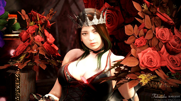 黒い砂漠 ウィッチ [WT]ブラッディハロウィンドレス衣装 ハロウィン