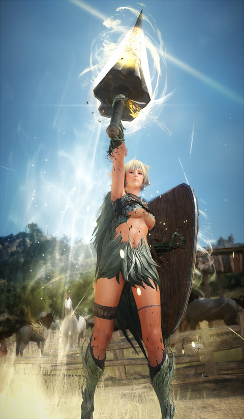 BlackDesert 覚醒 黒い砂漠 サンシュヴァリエ