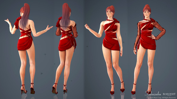 黒い砂漠 ヴァルキリー [VK]サンタビレ衣装