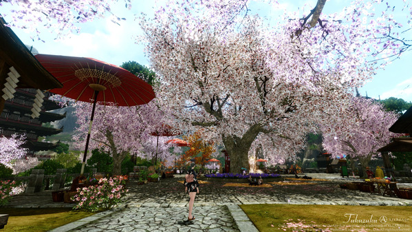 ArcheAge 満開の桜を見に行こう!リュート港の春物語