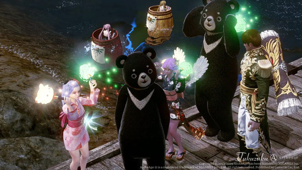 7周年前夜祭「ArcheAge真夏の花火大会」
