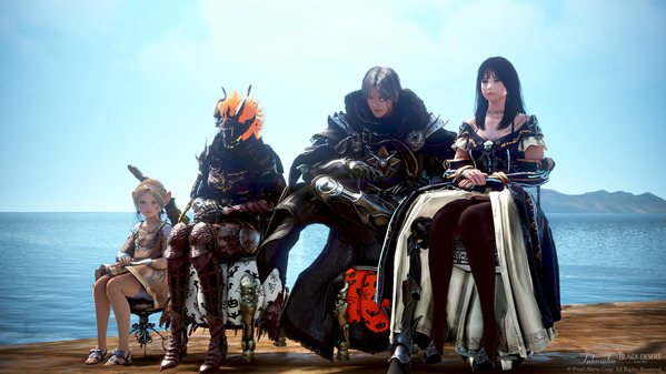 黒い砂漠 ギルド撮影会 アレハザ村