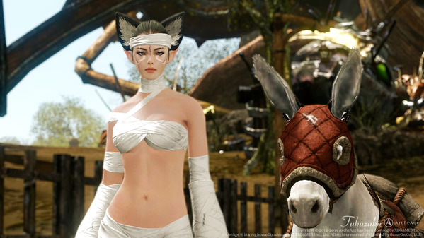 ArcheAge エルフ 呪われたミイラ アバター