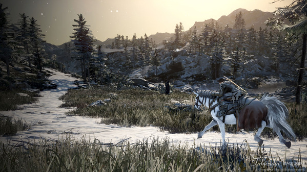 黒い砂漠 果てしない冬の山