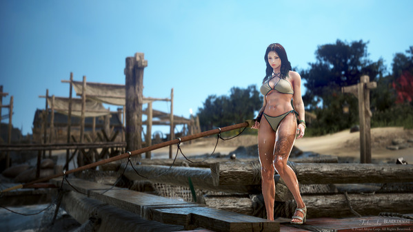 黒い砂漠 ウィッチ バダッカ：ウェーブビキニ衣装 釣り