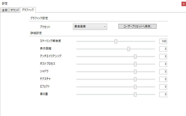 Blue Protocol Benchmark高画質設定