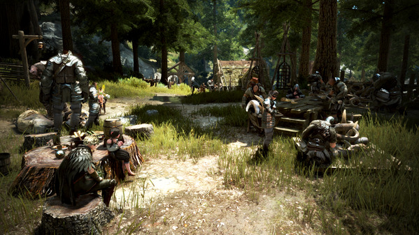 黒い砂漠 ルルピーの名所巡りの旅 ベア村の風景