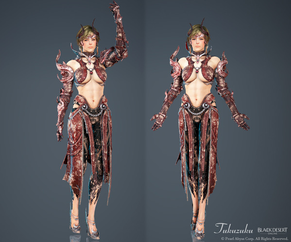 黒い砂漠 ソーサレス [SR]ブラッディサキュバス衣装
