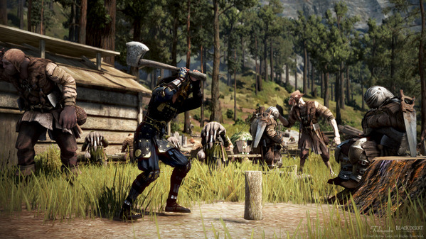 黒い砂漠 忍者 薪割り トレント村