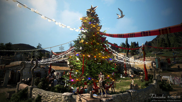 黒い砂漠 ウィッチ ベリア村 クリスマス装飾