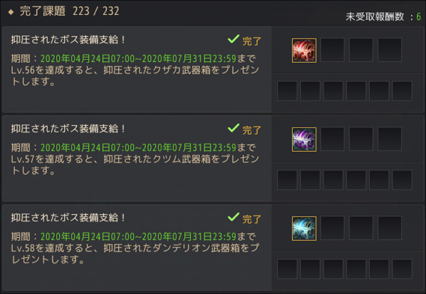 黒い砂漠 抑圧されたボス装備
