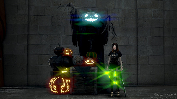 黒い砂漠 カルフェオン ハロウィン装飾 2025