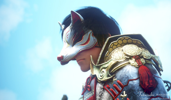 黒い砂漠 [EV]狐狗狸さん 頭部アバター