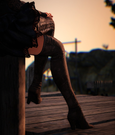 BlackDesert Valkyrie ブラッディハロウィンドレス