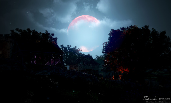 黒い砂漠 ハロウィン 赤い月