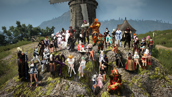 黒い砂漠 ハロウィン交流撮影会49