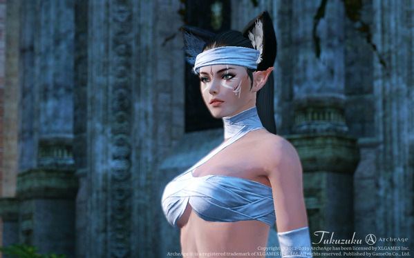 ArcheAge エルフ 呪われたミイラ アバター