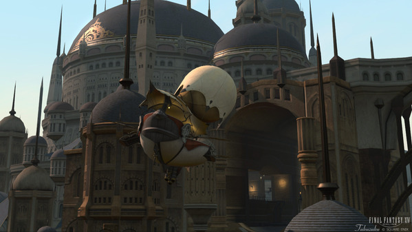FF14 飛空艇 ウルダハ