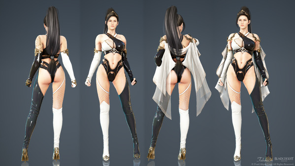 黒い砂漠 チェックメイト：クイーン衣装 ミスティック