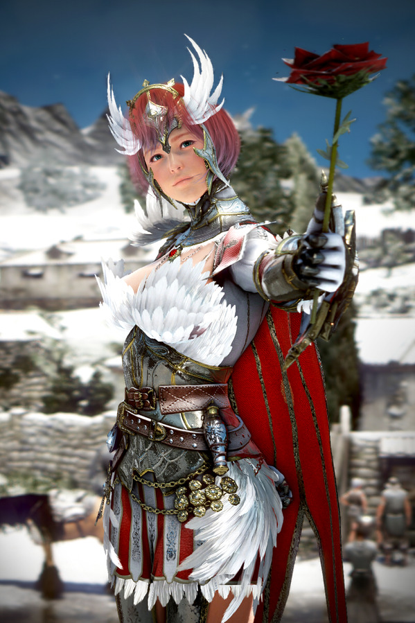 黒い砂漠 ヴァルキリー ベンスルラ武器、衣装セット アバター