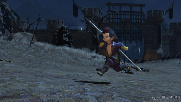 FF14 ララフェル 槍術士 ラウバーン緩衝地