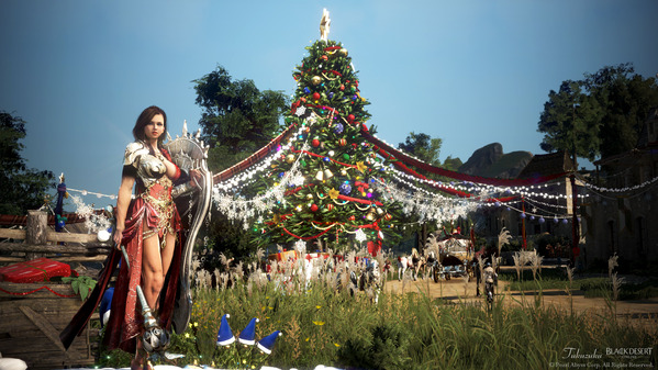 黒い砂漠 ノヴァ クリスマス装飾