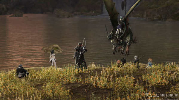 FF14 光のお父さん インディさん追悼 翡翠湖畔